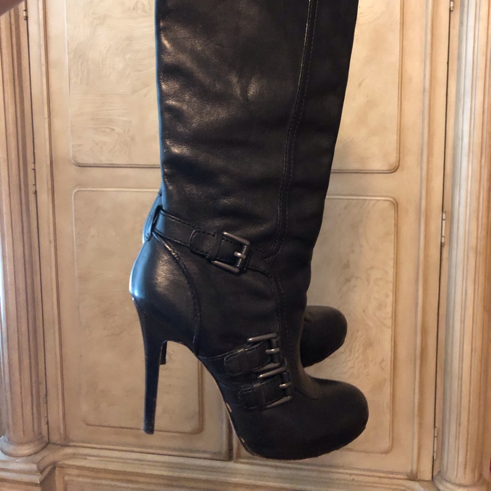 Knee High Coach Boots